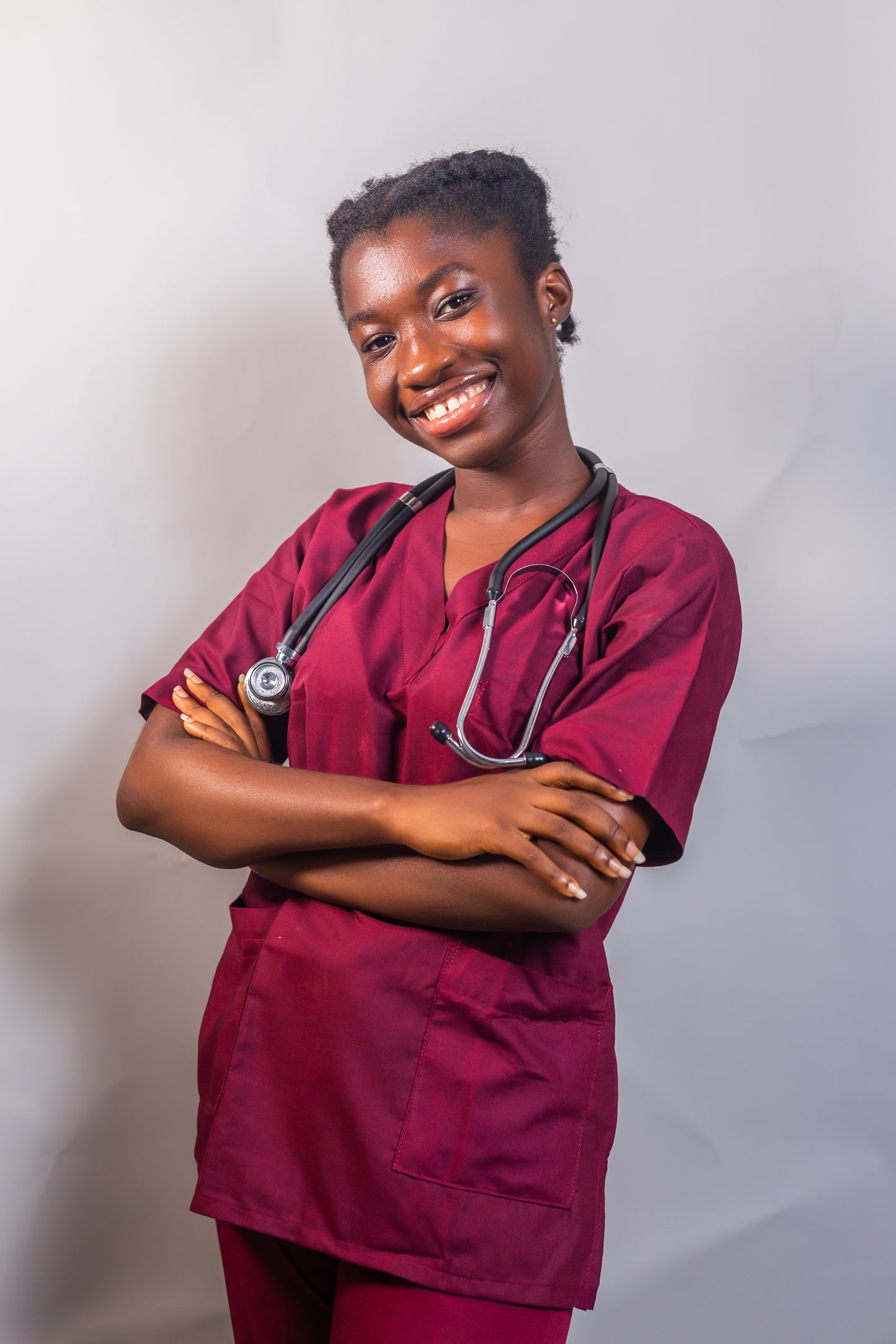 Scrubs Suit (Khakhi) - Top Only