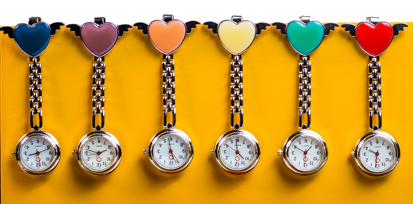 Nurses' Breast-watch(Single Heart)